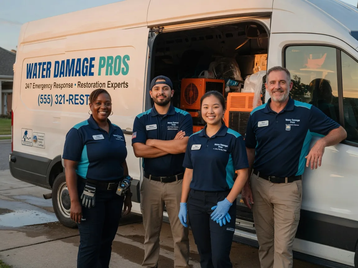Water Damage Restoration company in Deridder, LA